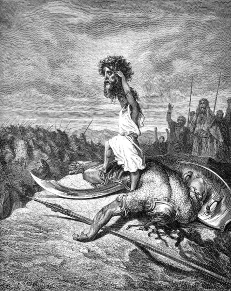 Historias con Historia  » Blog Archive   » David fue un Abusón y Goliat su Víctima